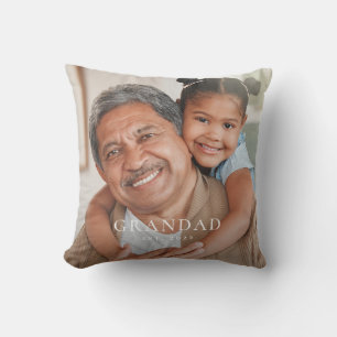 Cojín Decorativo Abuelo Estableció Foto Moderna