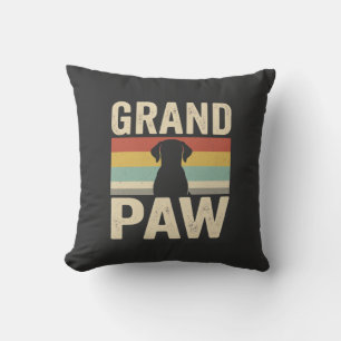 Cojín Decorativo Abuelo Pata Perro Vintage Retro