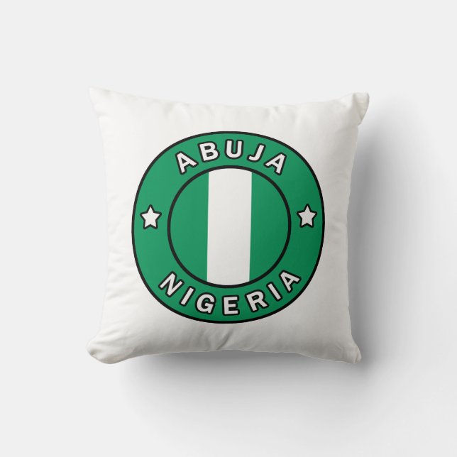 Cojín Decorativo Abuja Nigeria (Anverso)