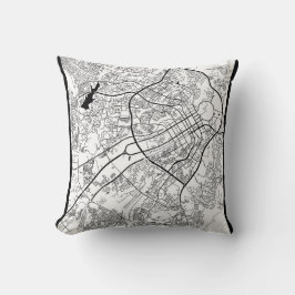 Cojín Decorativo Abuja Nigeria Map