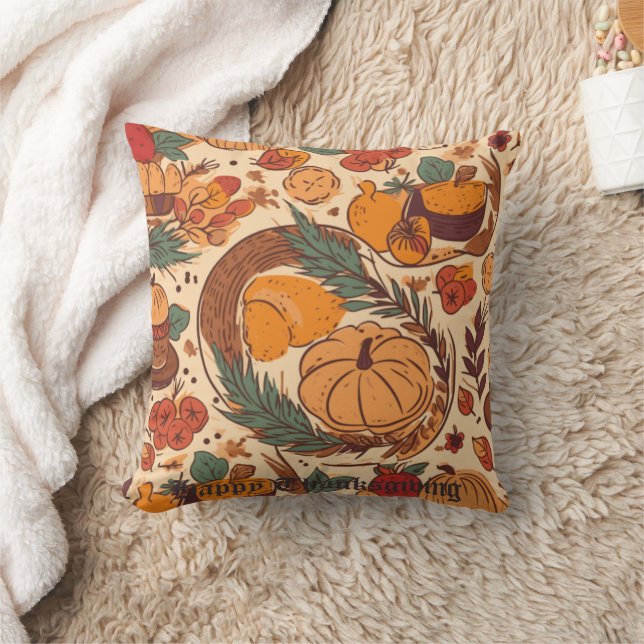 Cojín Decorativo Abundancia de otoño (Manta)