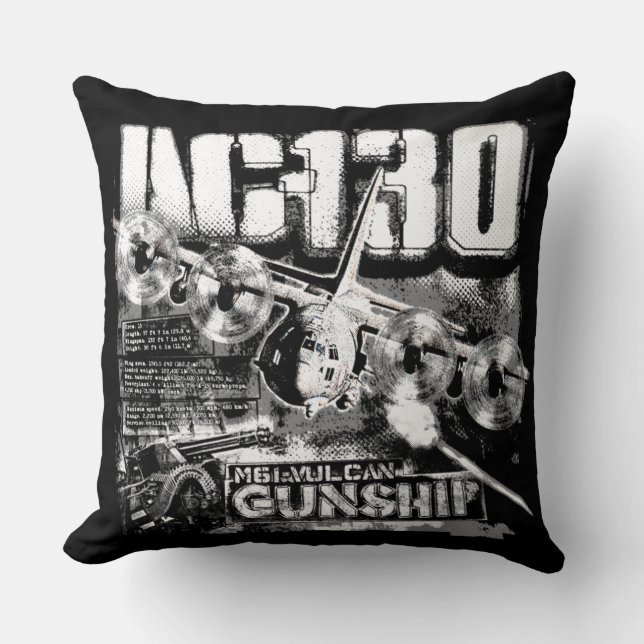 COJÍN DECORATIVO AC-130 (Anverso)