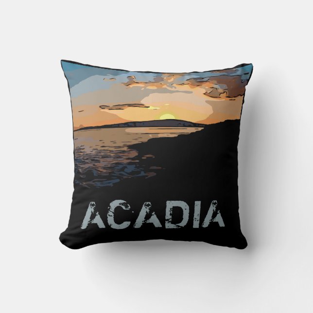 COJÍN DECORATIVO ACADIA SUNSET (Anverso)