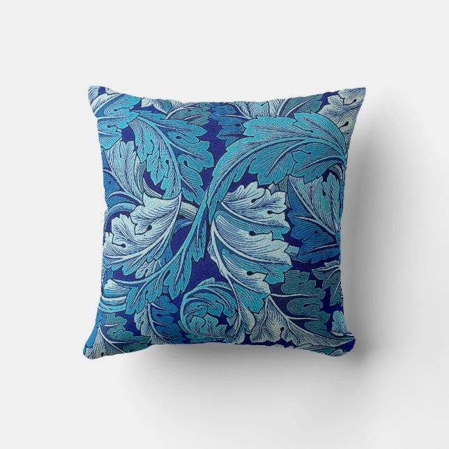 Cojín Decorativo Acanthus Blue, William Morris (Reverso)