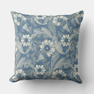 Cojín Decorativo acanthus cobalt denim