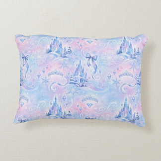 Cojín Decorativo Accent Pil lumbar Pastel Ice Princess Castle Tiara