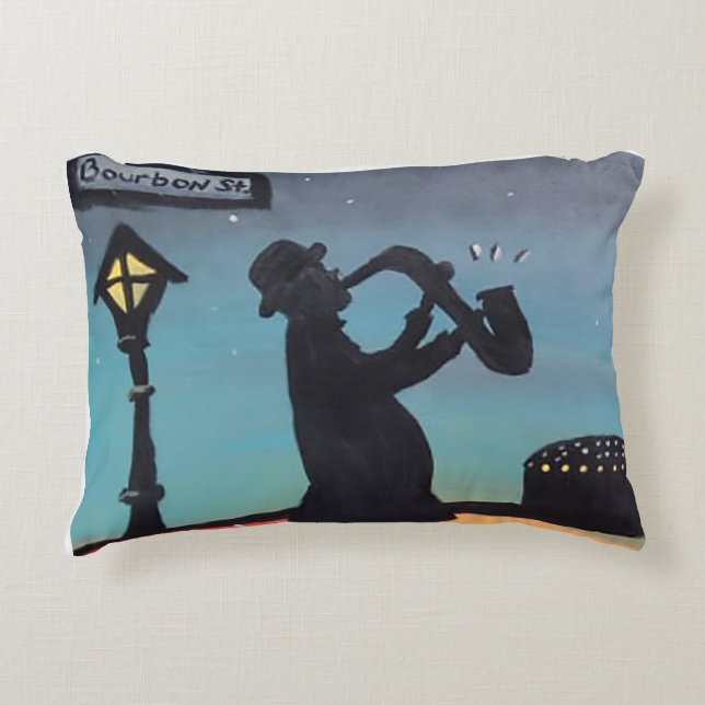 Cojín Decorativo Accent Pillow Bourbon St (Anverso)