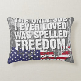 Cojín Decorativo Accent Pillow – Freedom Job