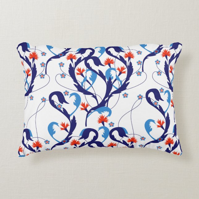Cojín Decorativo Accent Pillow with turkish pattern (Anverso)