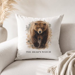 Cojín Decorativo Accent Watch de osos de montaña
