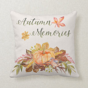 Cojín Decorativo Acción de gracias - "recuerdos del otoño" -
