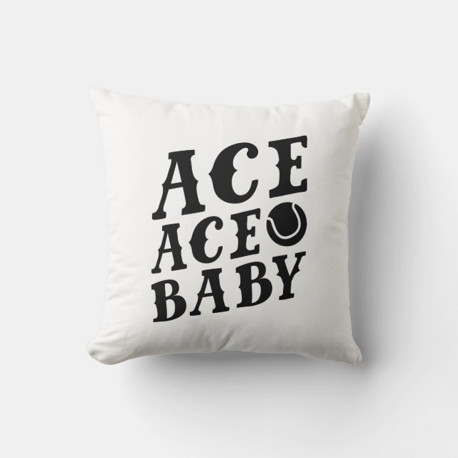 Cojín Decorativo Ace Bebé (Anverso)