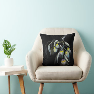 Cojín Decorativo Aceitunas Mágicas Acuarela Pintadas a Mano