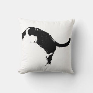 Cojín Decorativo Acento de gato llamativo
