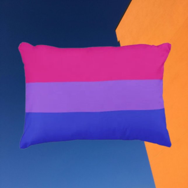 Cojín Decorativo Acento de Orgullo Bi (Subido por el creador)