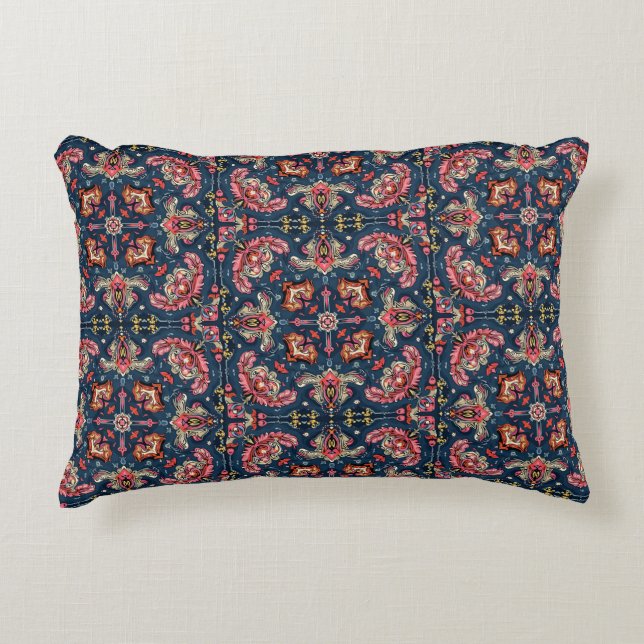Cojín Decorativo acento de patrón sensible Pillow (Anverso)