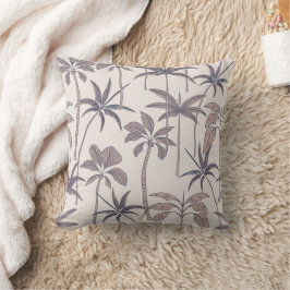 Cojín Decorativo Acento exuberante: Oasis botánico del desierto de 