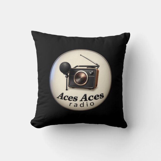 Cojín Decorativo Aces Aces retro (Anverso)