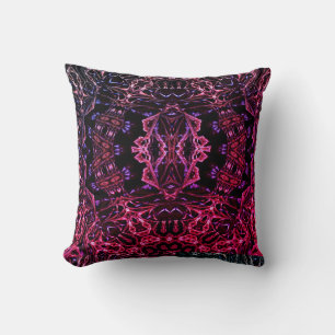 Cojín Decorativo Acid Dreams Fractal Dimension Throw Cushion