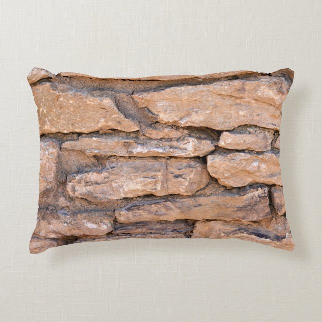Cojín Decorativo Acient brick wall. Grunge brick wall background. B (Anverso)