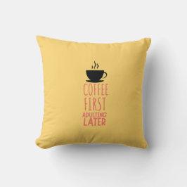 Cojín Decorativo Acogedor café Lover Pillow