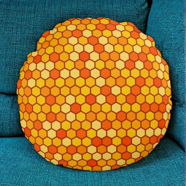 Cojín decorativo acogedor de Honeycomb inspirado e (Subido por el creador)