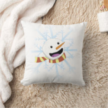 Cojín decorativo acogedor Snowman
