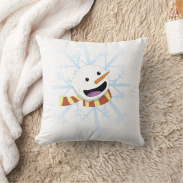 Cojín decorativo acogedor Snowman