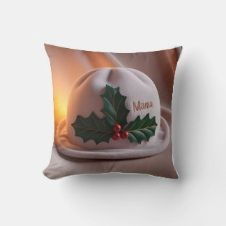 Cojín Decorativo Acogedora Gorra infantil 3D con Holly y "Mama"