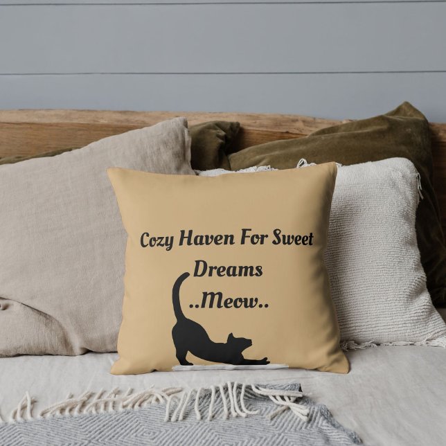 Cojín Decorativo Acogida Para Los Dulces Sueños Modesto Y Gracioso  (Subido por el creador)