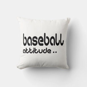 Cojín Decorativo Actitud de béisbol