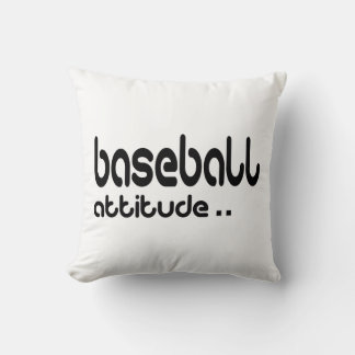 Cojín Decorativo Actitud de béisbol