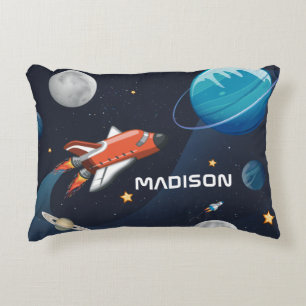 Cojín Decorativo Actividad en el espacio exterior de la galaxia per
