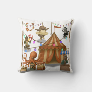 Cojín Decorativo Actos del circo de Dingaling Bros
