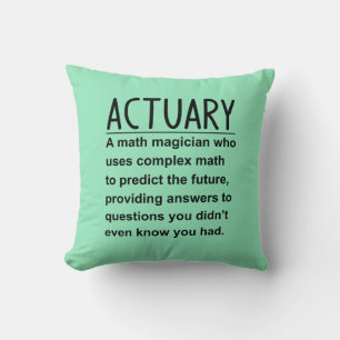 Cojín Decorativo Actuario