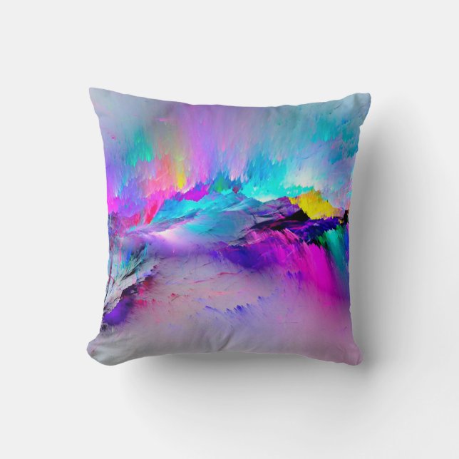 Cojín Decorativo Acuarela (Anverso)