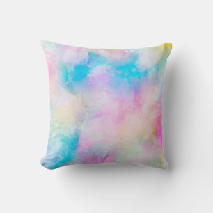 Cojín Decorativo acuarela abstracta de arte de fondo