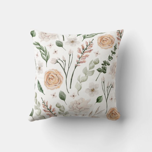 Cojín Decorativo acuarela boda (Reverso)