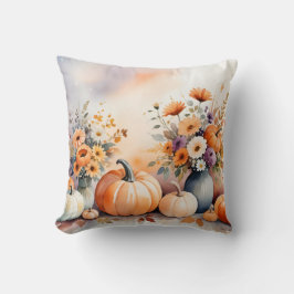 Cojín Decorativo Acuarela celebrando la caída