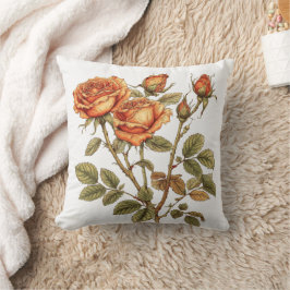 Cojín Decorativo acuarela de flor