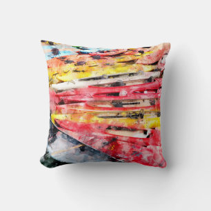 Cojín Decorativo acuarela de Kayak