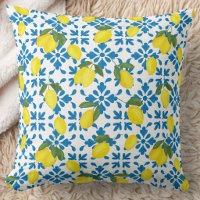 Acuarela de limón azul estilo francés