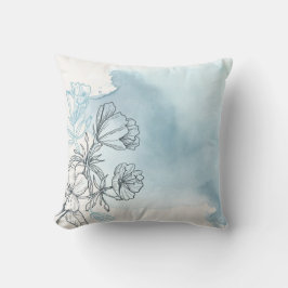 Cojín Decorativo Acuarela floral