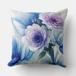 Cojín Decorativo Acuarela floral suave