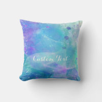 Acuarela Mermaid Tail Fantasy Encantado Océano