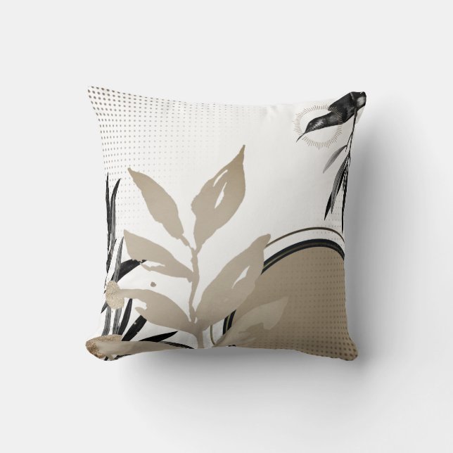 Cojín Decorativo Acuarela moderna (Anverso)