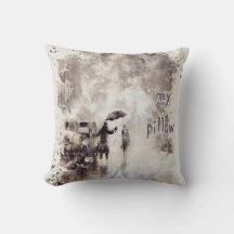 Acuarela Monogramada Texturada Pillow