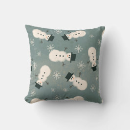 Cojín Decorativo Acuarela Pillow de Snowman