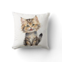 Acuarela Tabby Kitten