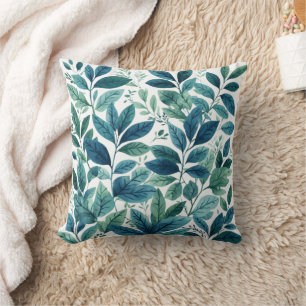 Cojín Decorativo Acuarela verde